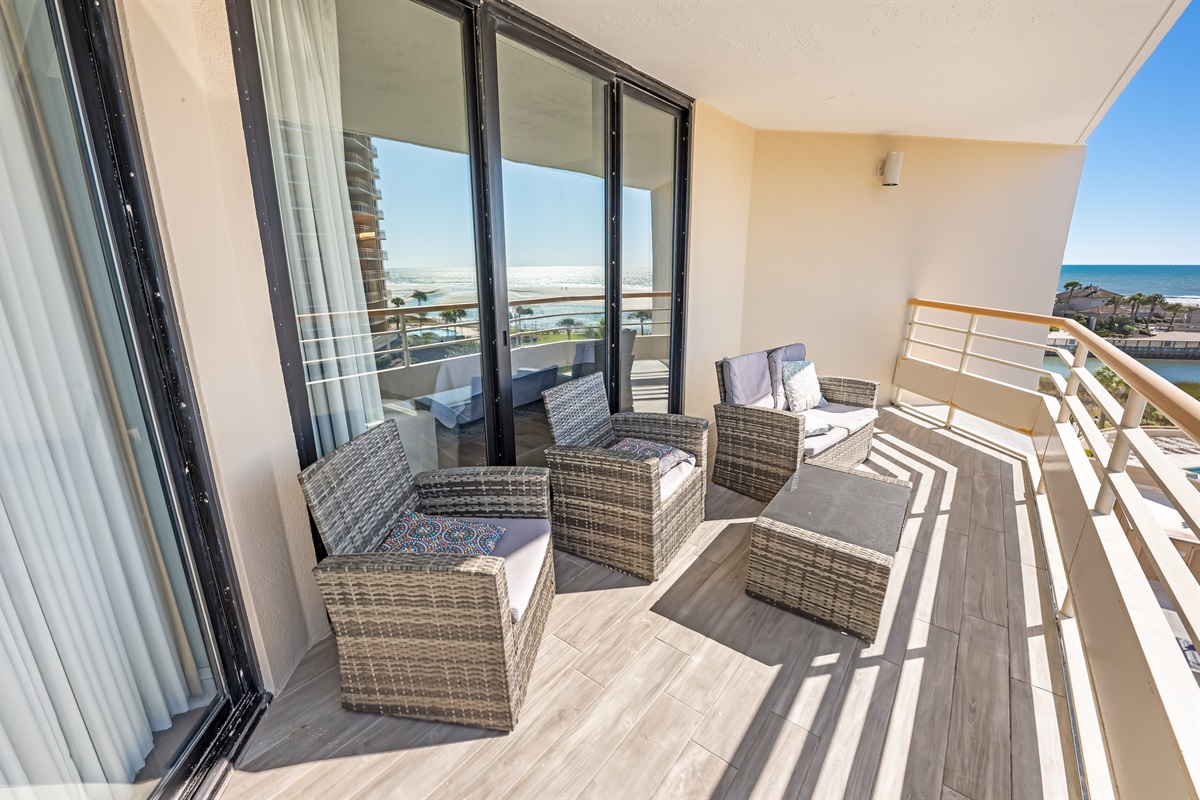 Amazing View from the Balcony!