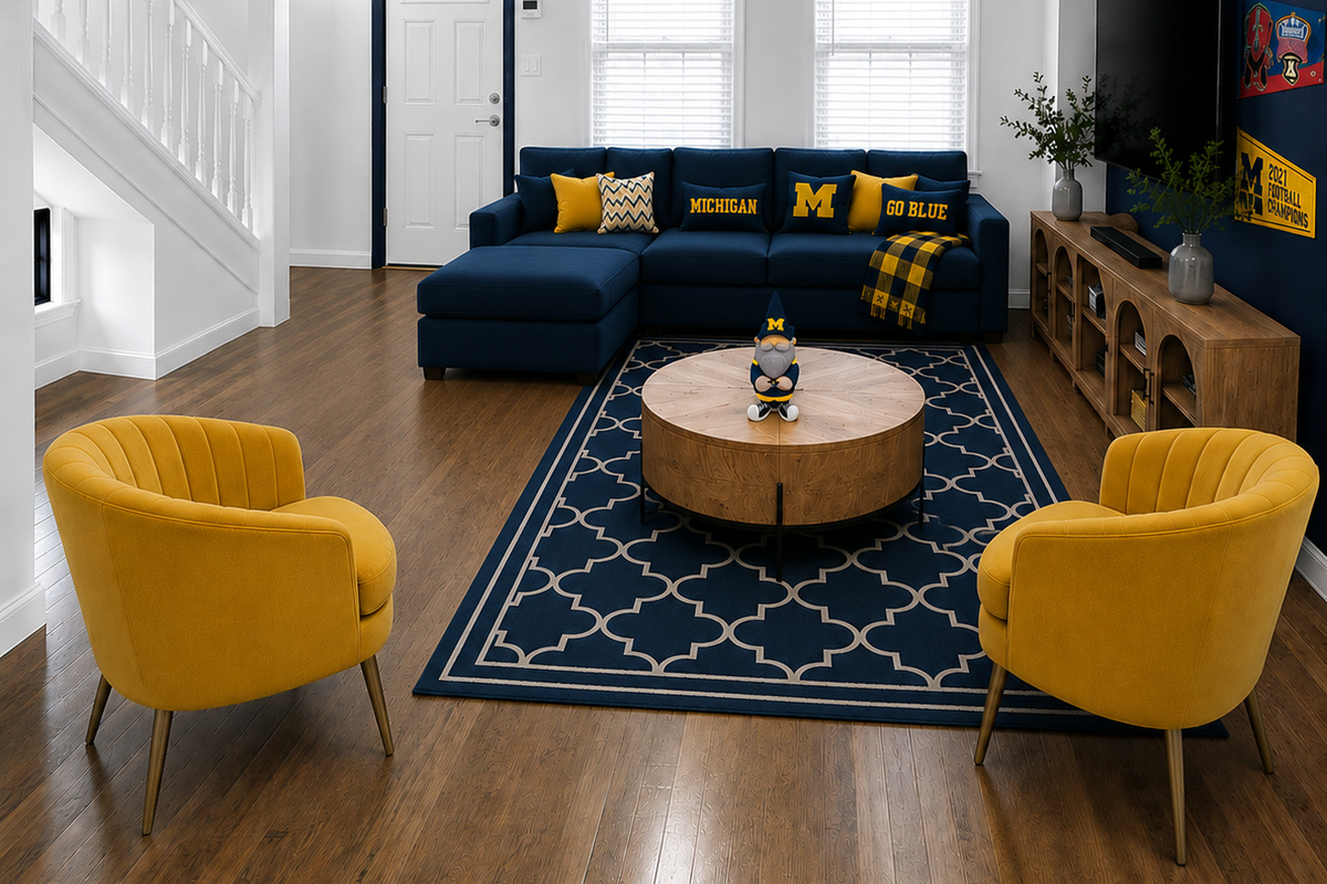 PHOTOS ARE AI RENDERINGS OF FUTURE FURNISHINGS - HOME CURRENTLY UNDER RENOVATION 