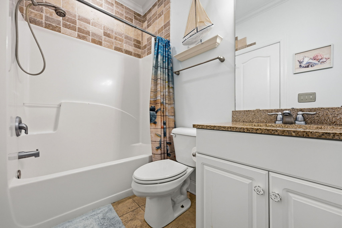 Simple, clean, and practical with everything needed for easy family stays
