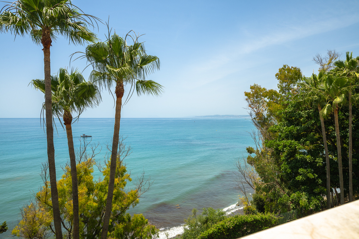 Terrace with sea view