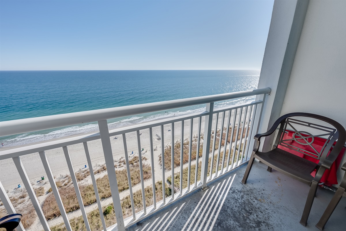 Amazing View from the Balcony!