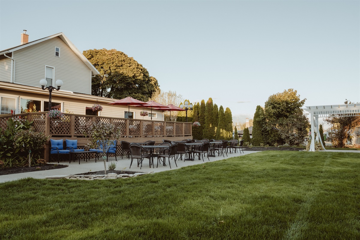 Patio for Events