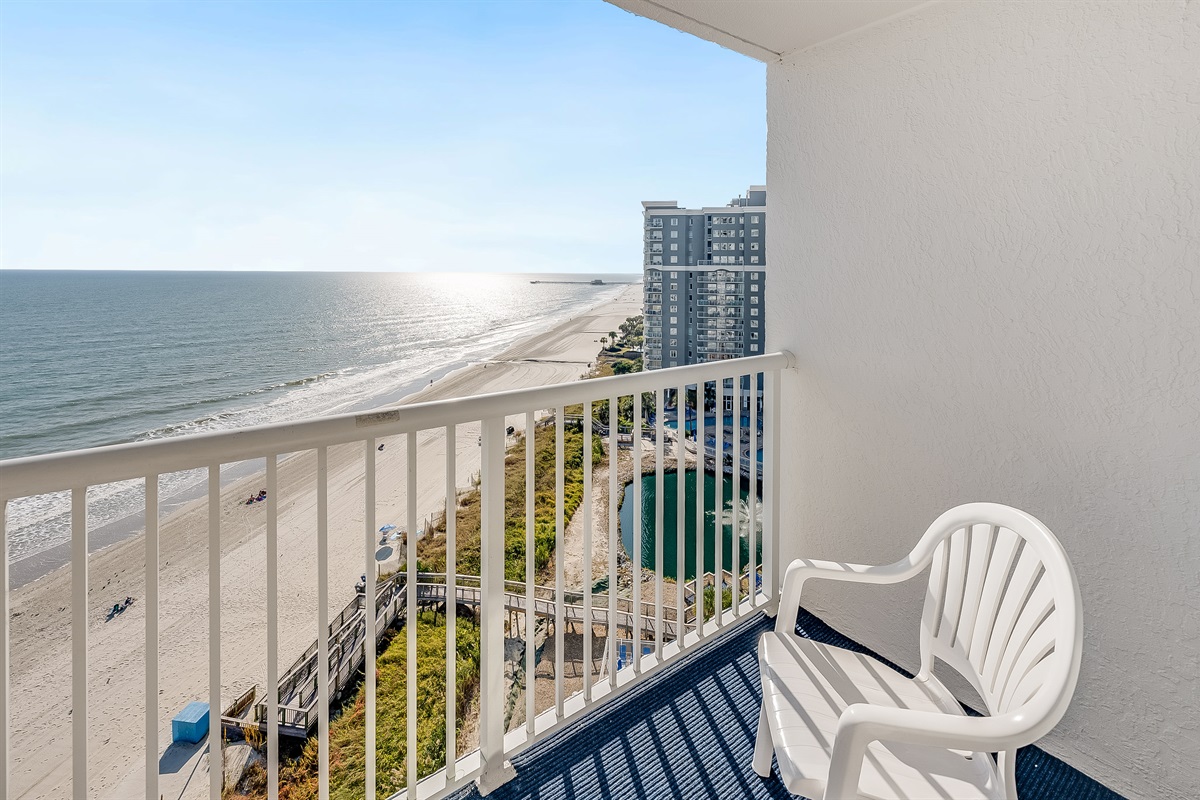 Breathtaking Views from Balcony!