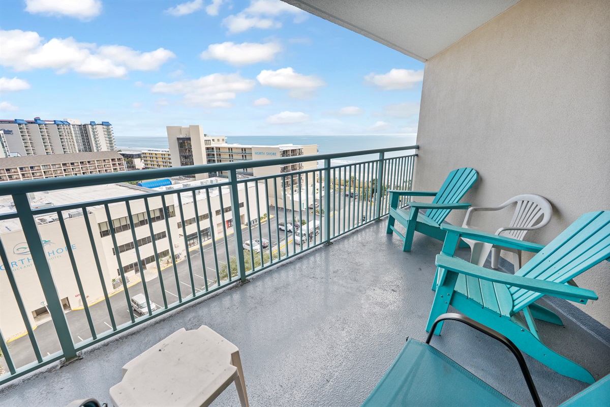 Amazing View from the Balcony!