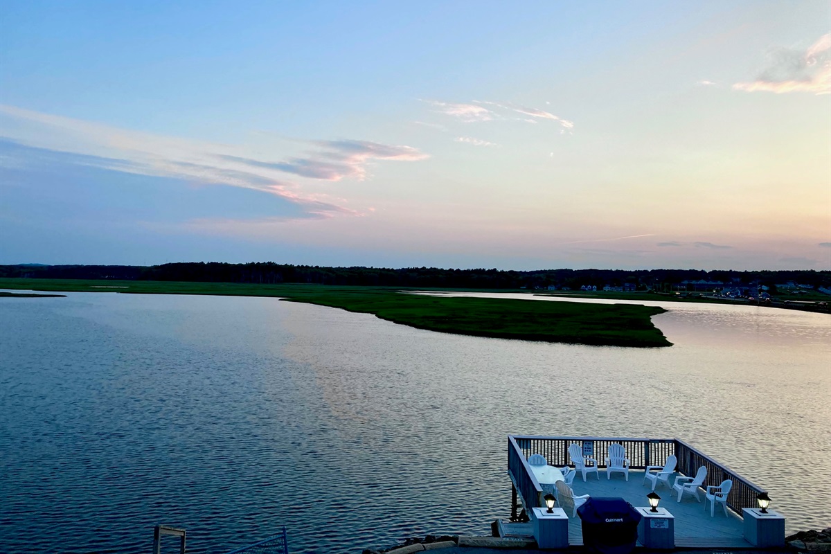 Regardless of the time of day, the view never disappoints