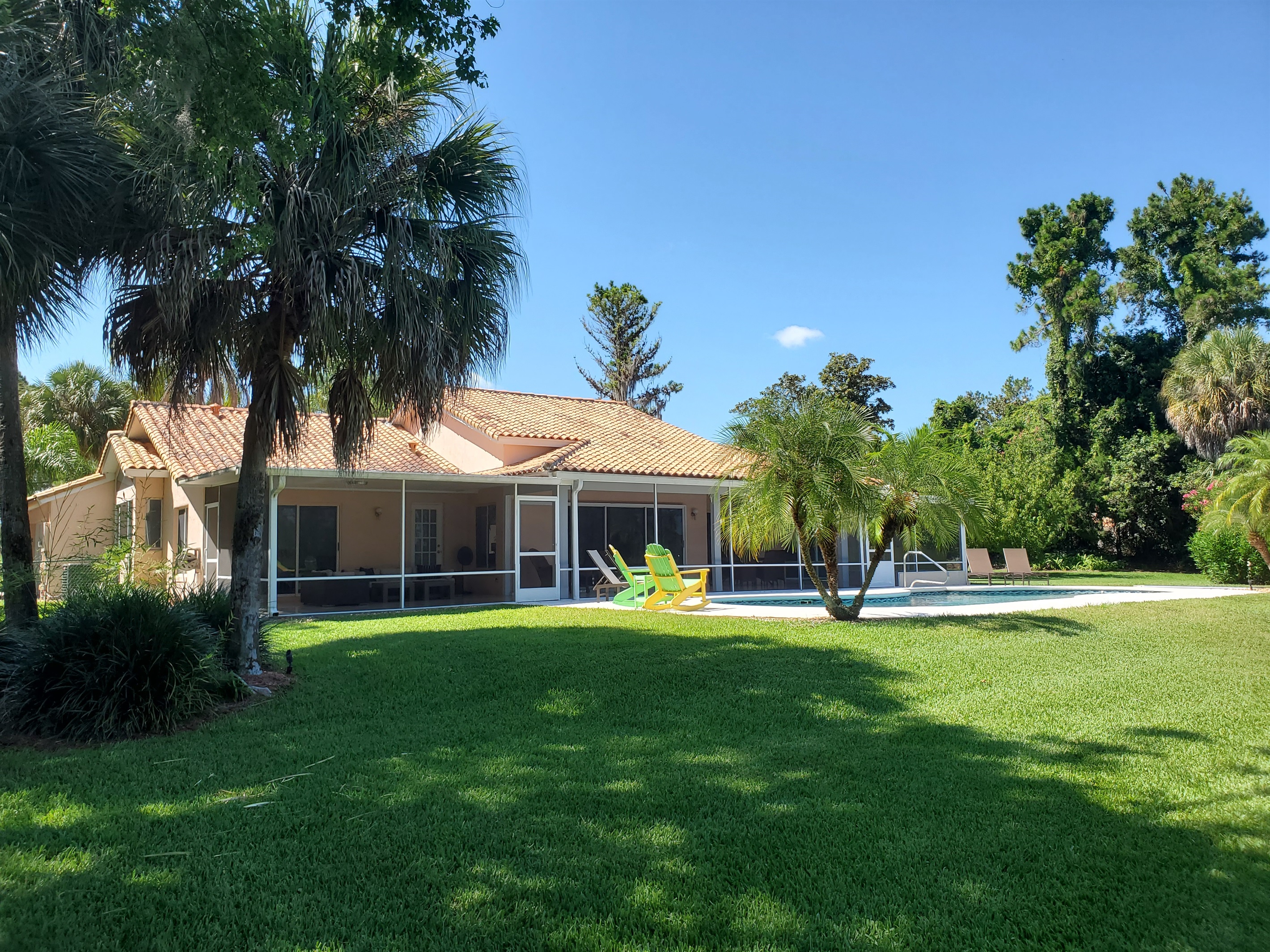 View of back from corner of property