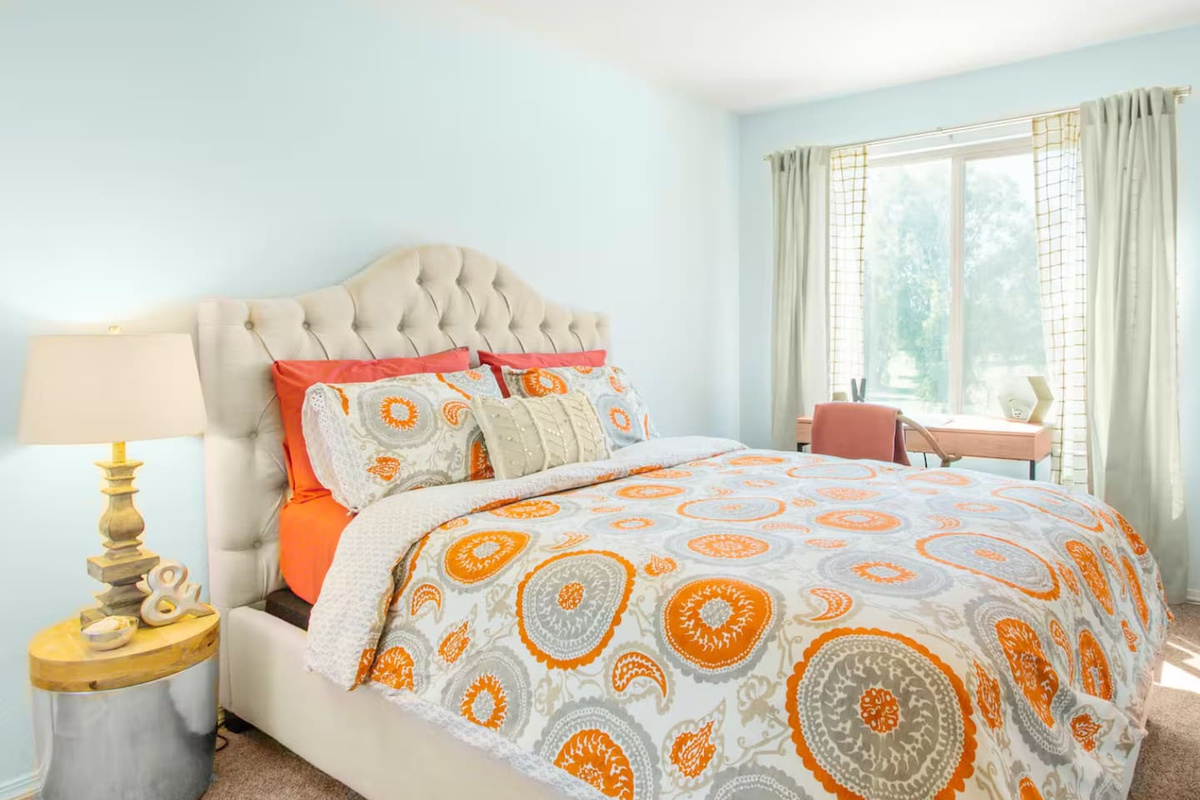A cheerful, sunlit retreat perfect for kids, guests, or anyone who loves a bright space to unwind.