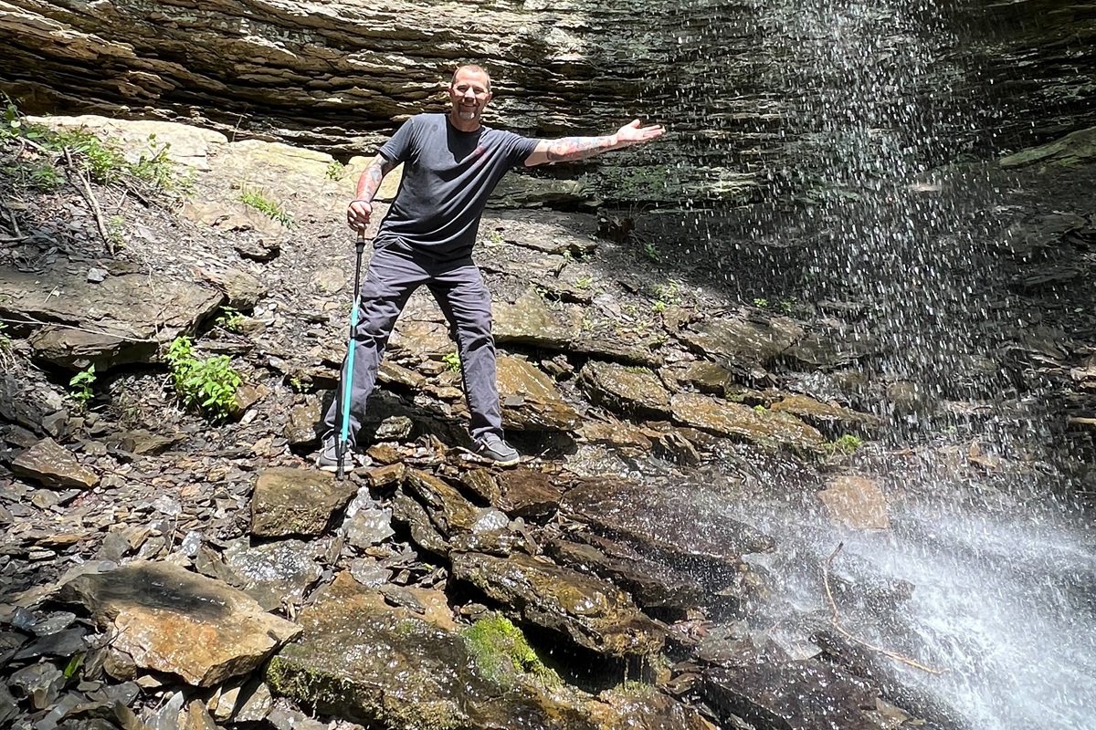 Water Falls Hiking Buffalo River Area