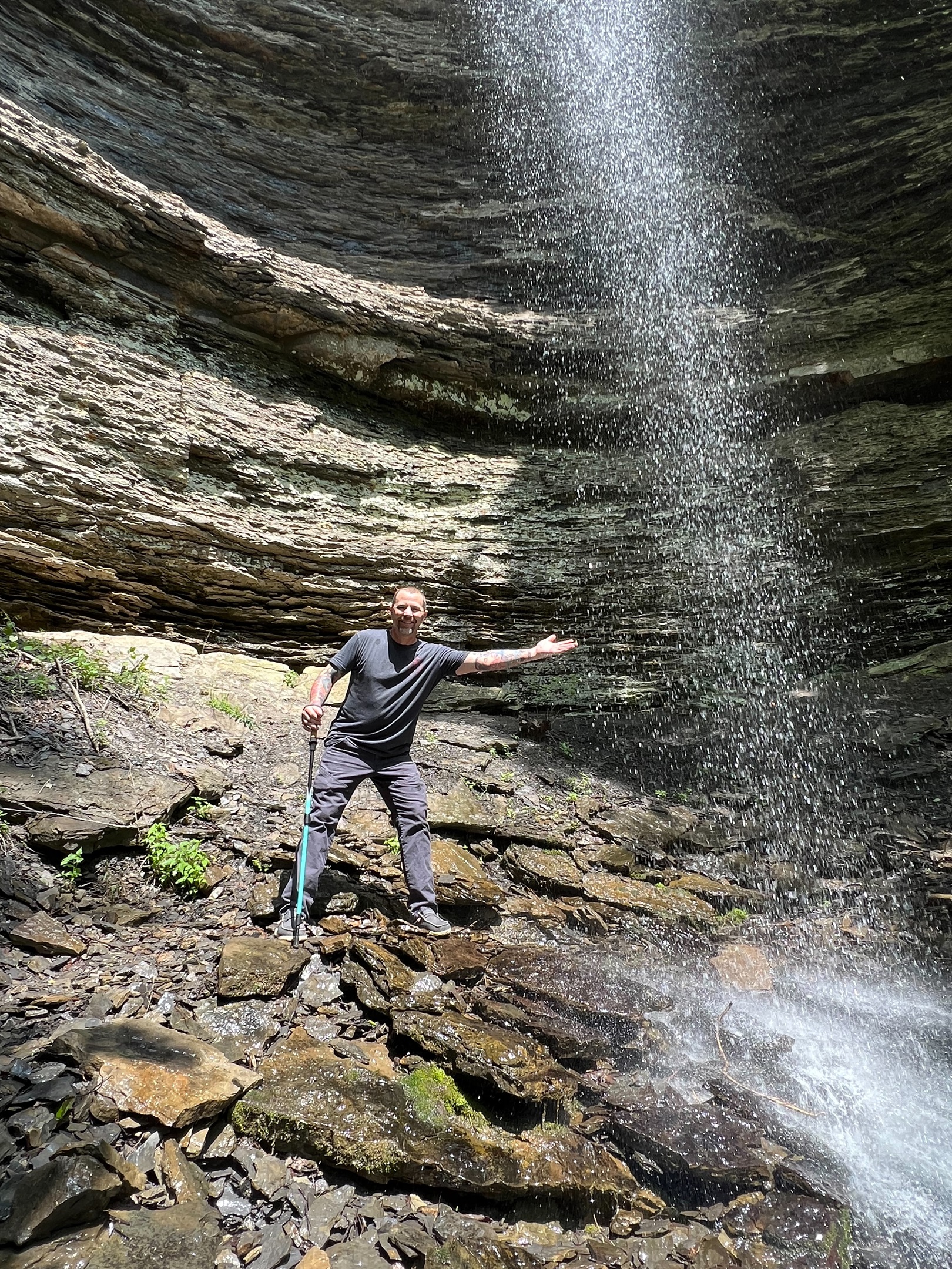 Water Falls Hiking Buffalo River Area