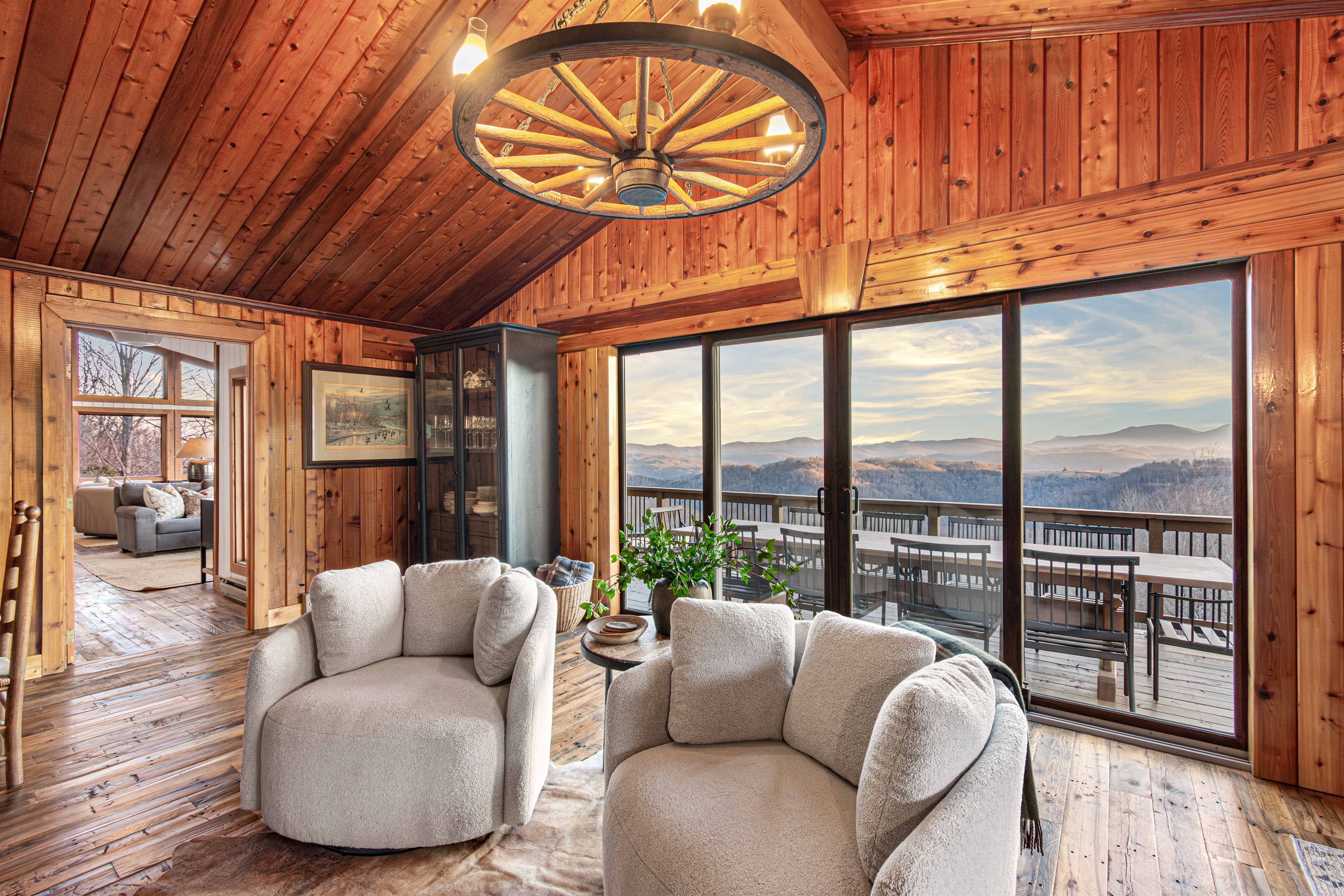 A special detail we love: the sliding glass doors were personally added by my husband to bring natural light into a space that originally had none—one of many personal touches throughout the renovation.