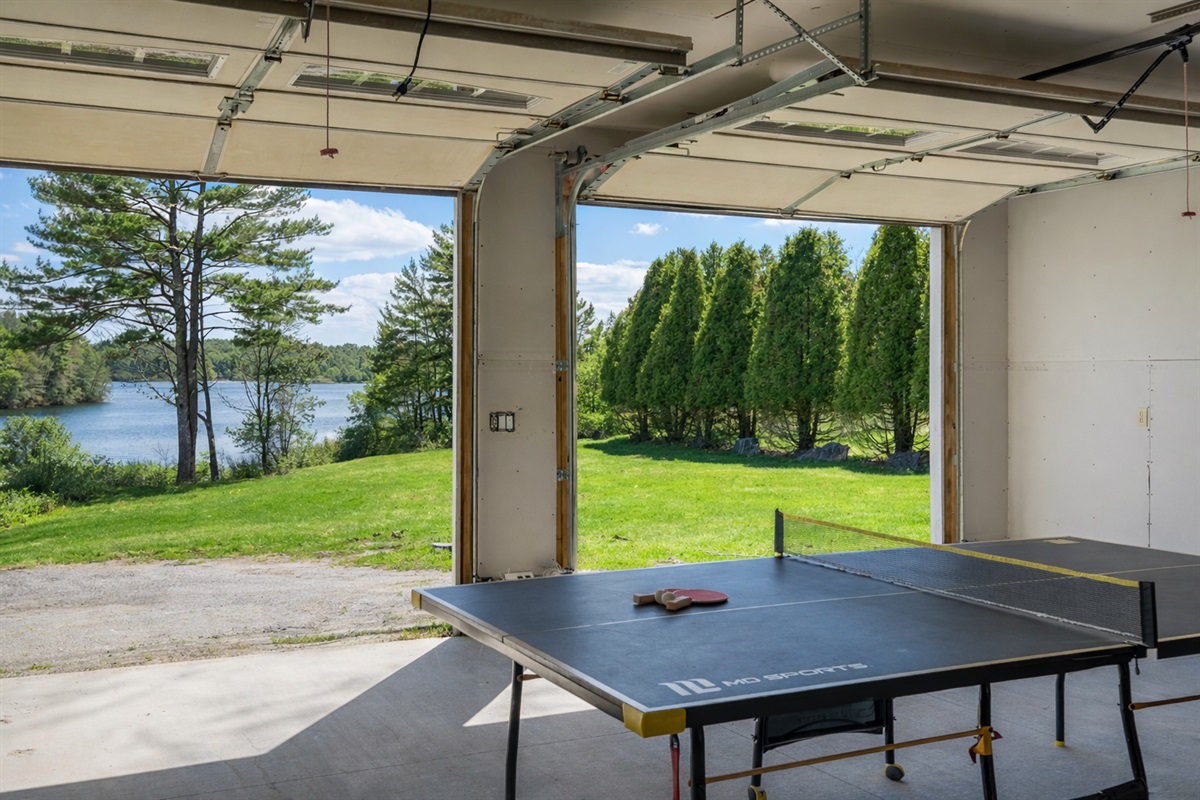 Enjoy a game of ping pong after a day of exploring! 