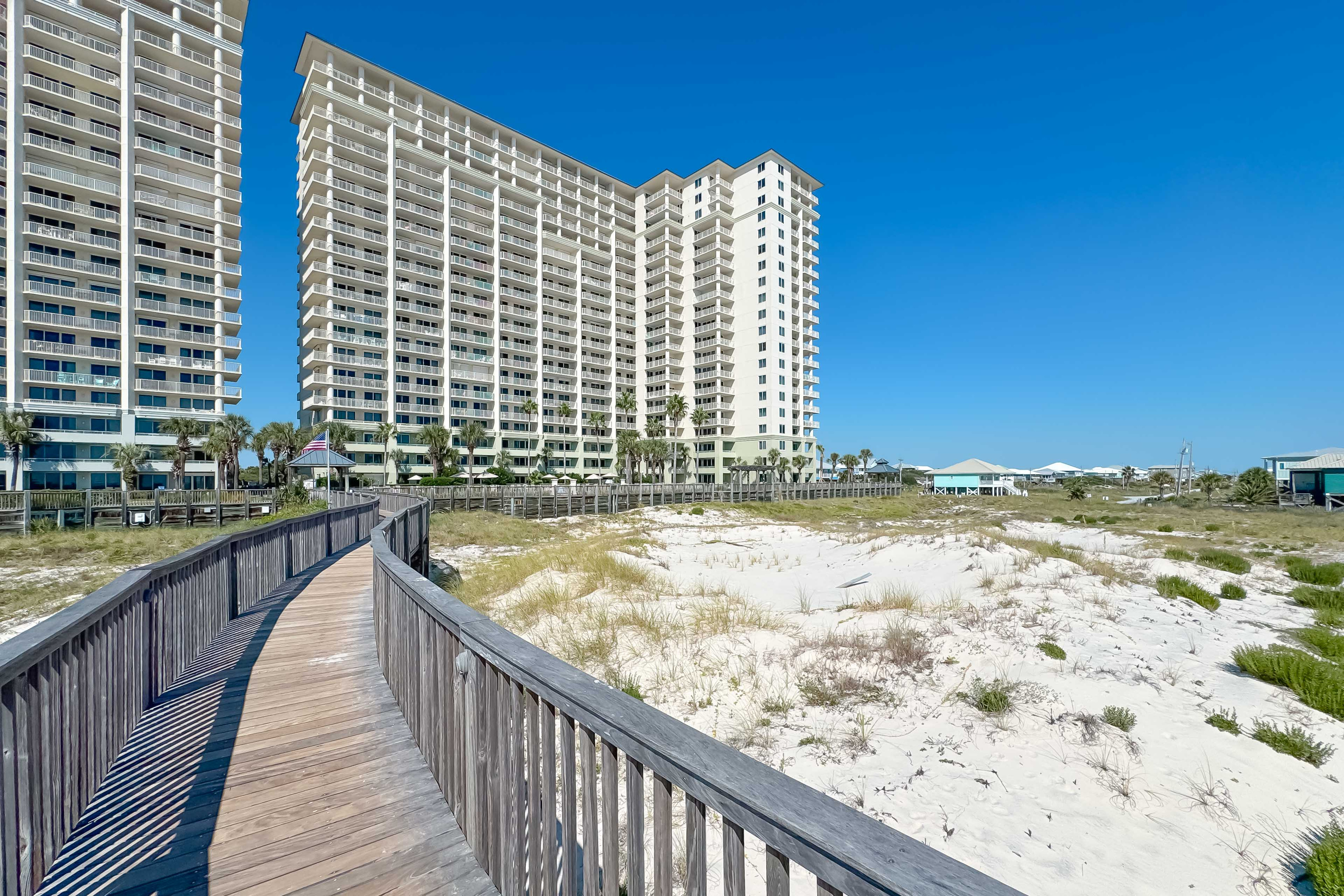 Experience the thrill of waking up to the ocean steps from your condo. This beachfront building is your gateway to the perfect vacation.