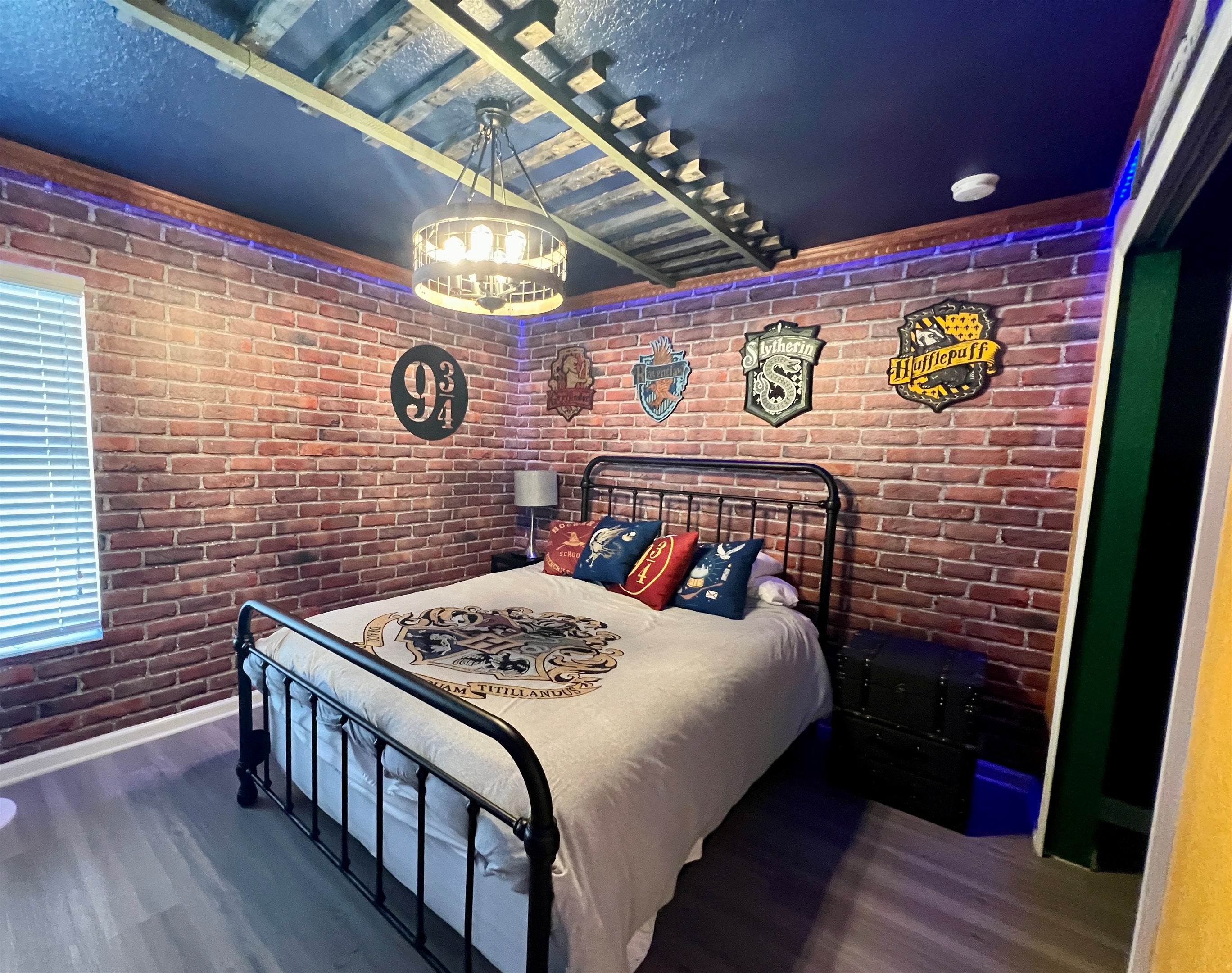 You'll think you're at Hogwarts in our Harry Potter room