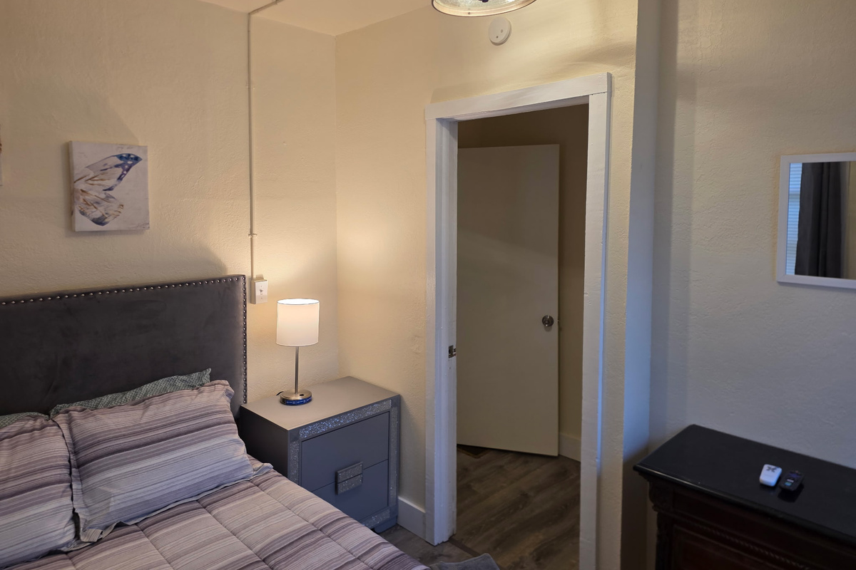 2 of 3 bedrooms on 2nd floor, all with Queen beds
