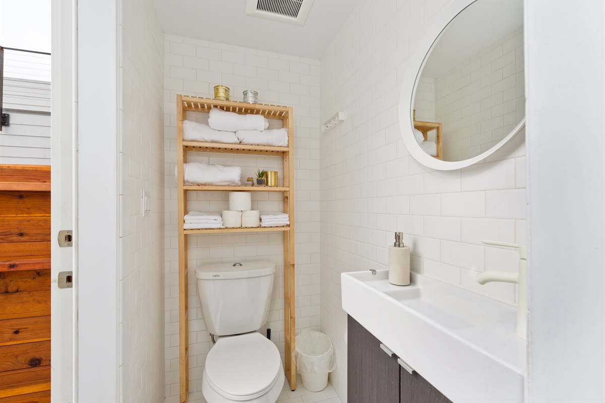 Master Bath leads to Outdoor Shower