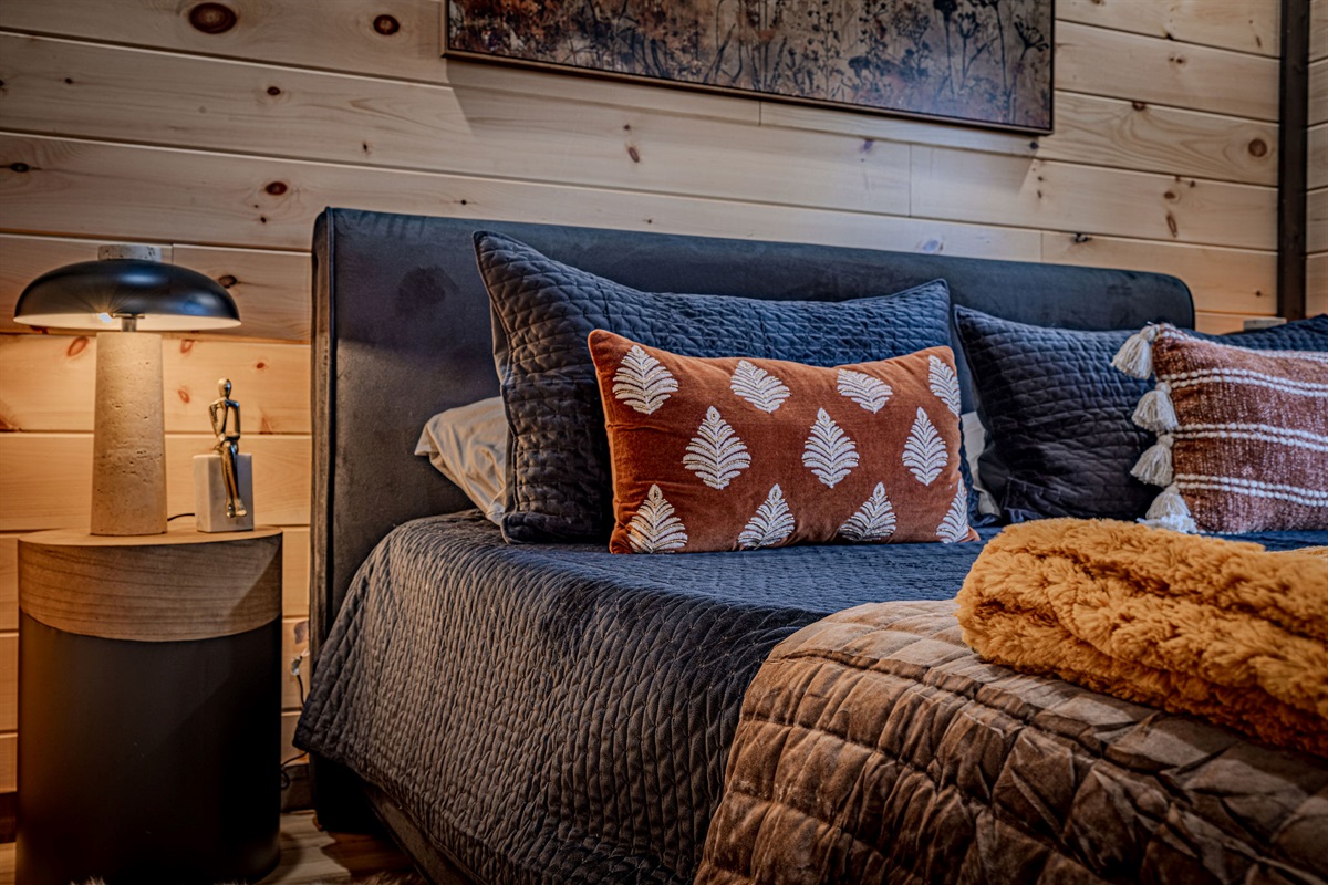 A comfy place to lay your head after a long day of exploring the Smokies.