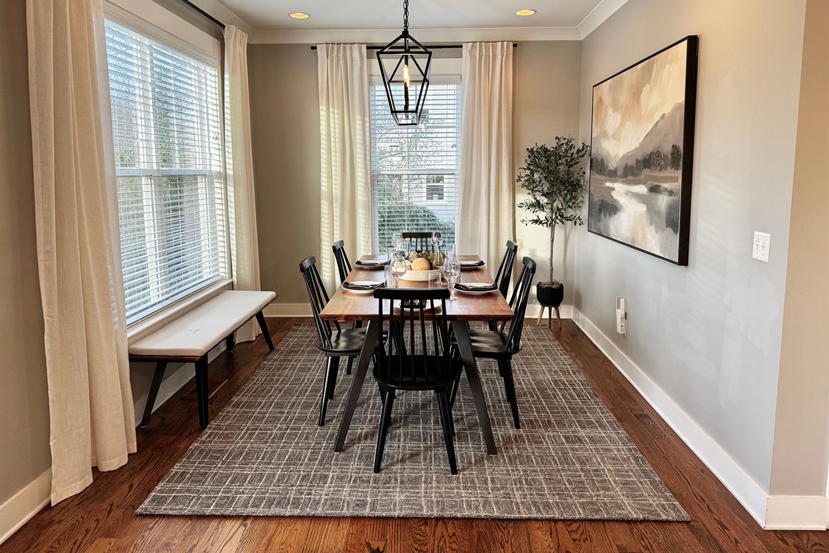 A place to gather and savor being together.