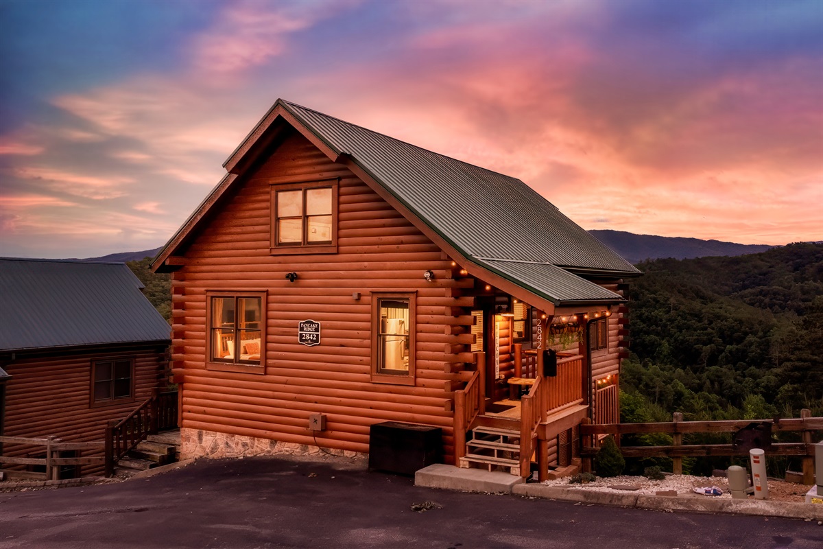 Embracing the simple joys outside the cabin - where every moment feels like a breath of fresh air.