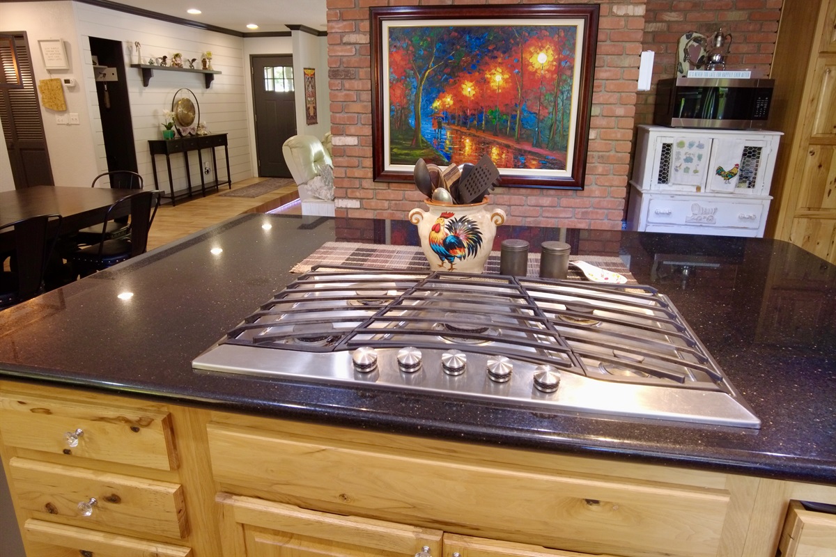 Gas cooktop