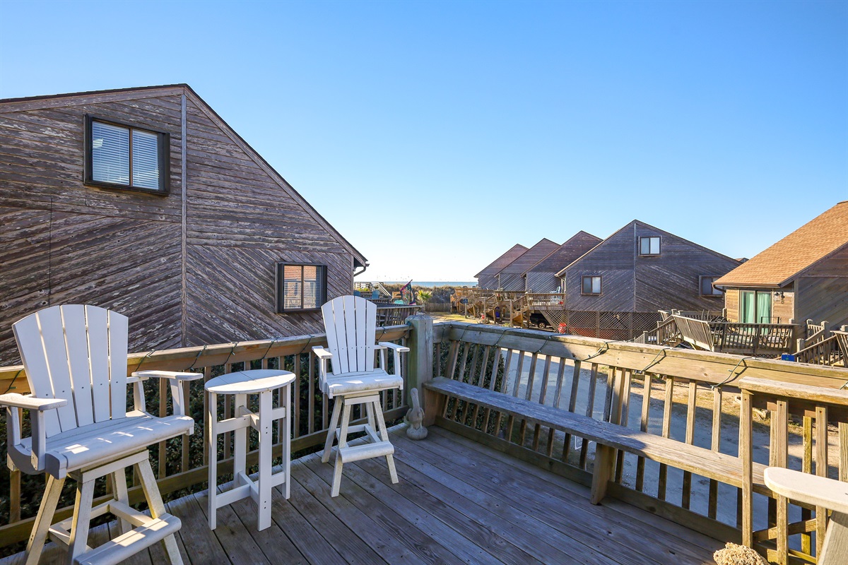 Scenic outdoors seating