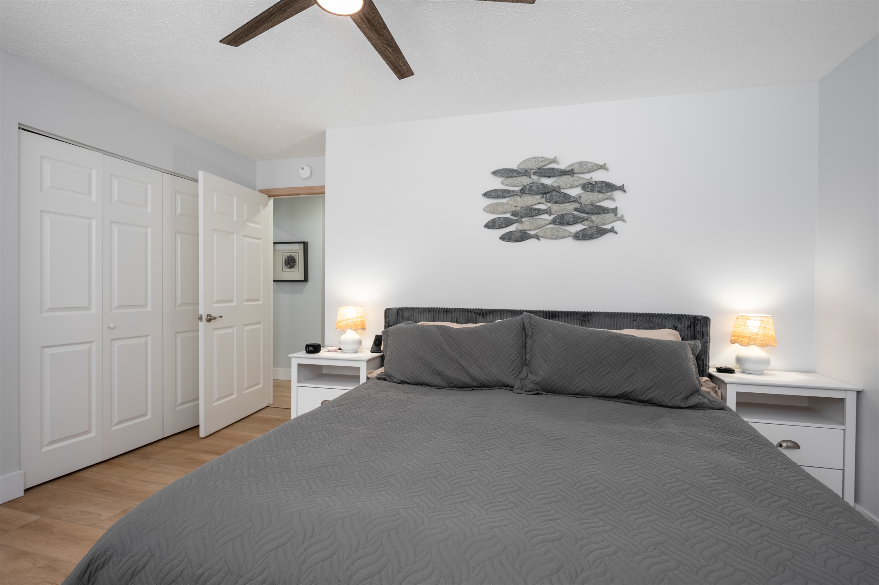 Main-level king bedroom