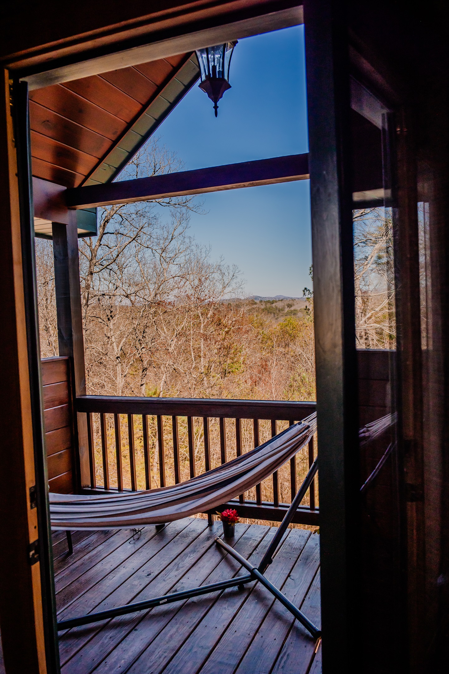 Views from the bedroom and balconies.