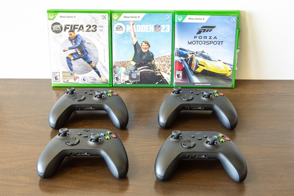 Video games included as well - there's something for everyone.