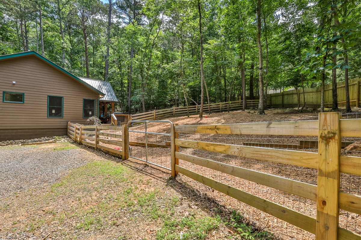 Fenced Yard - outdoor space for your Dogs!