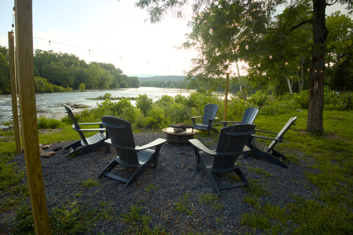 You're invited to sit a spell. Bring your own firewood!