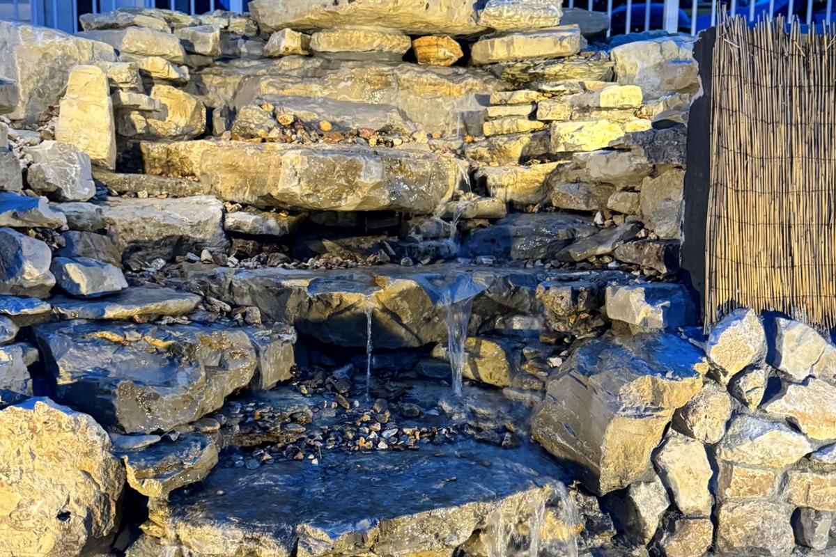 3 Waterfalls on Property