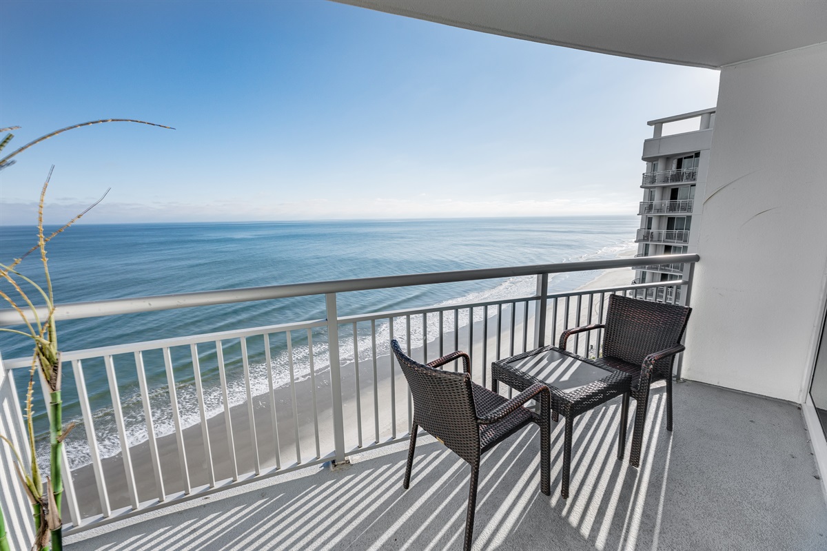 Amazing View from the Balcony!