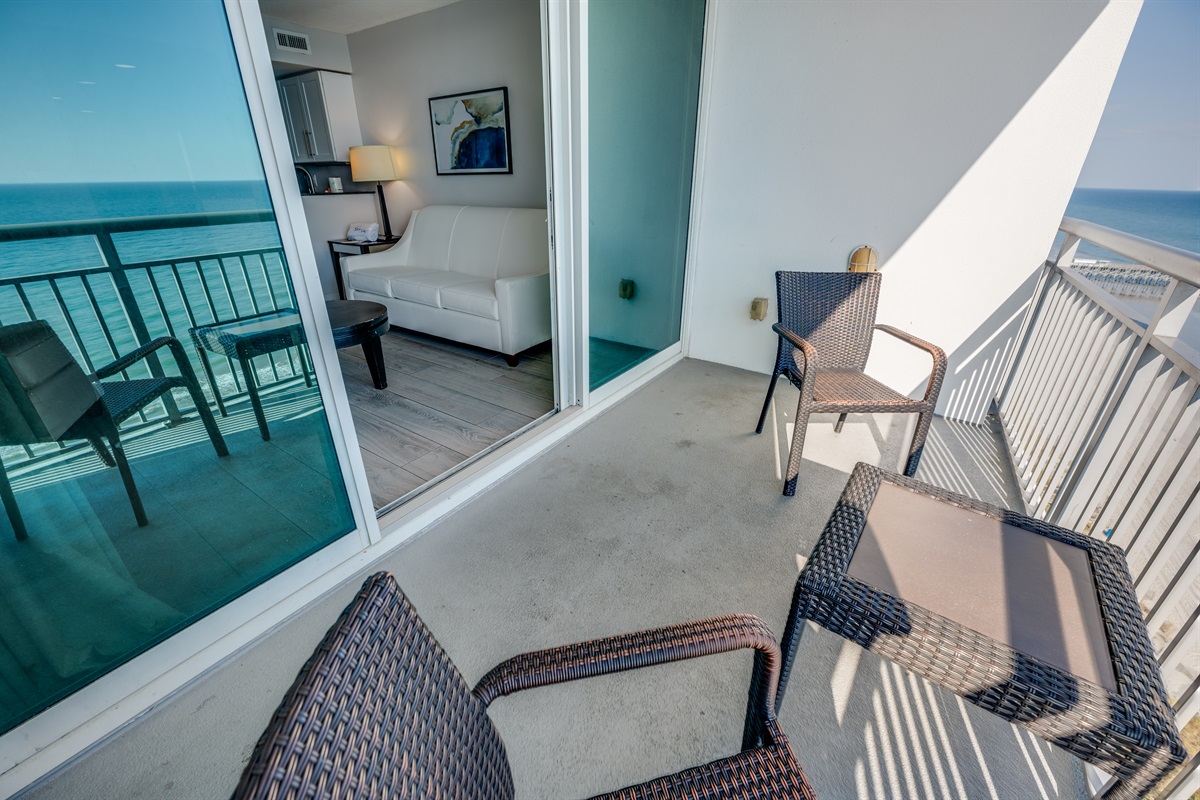 Breathtaking Views from Balcony!