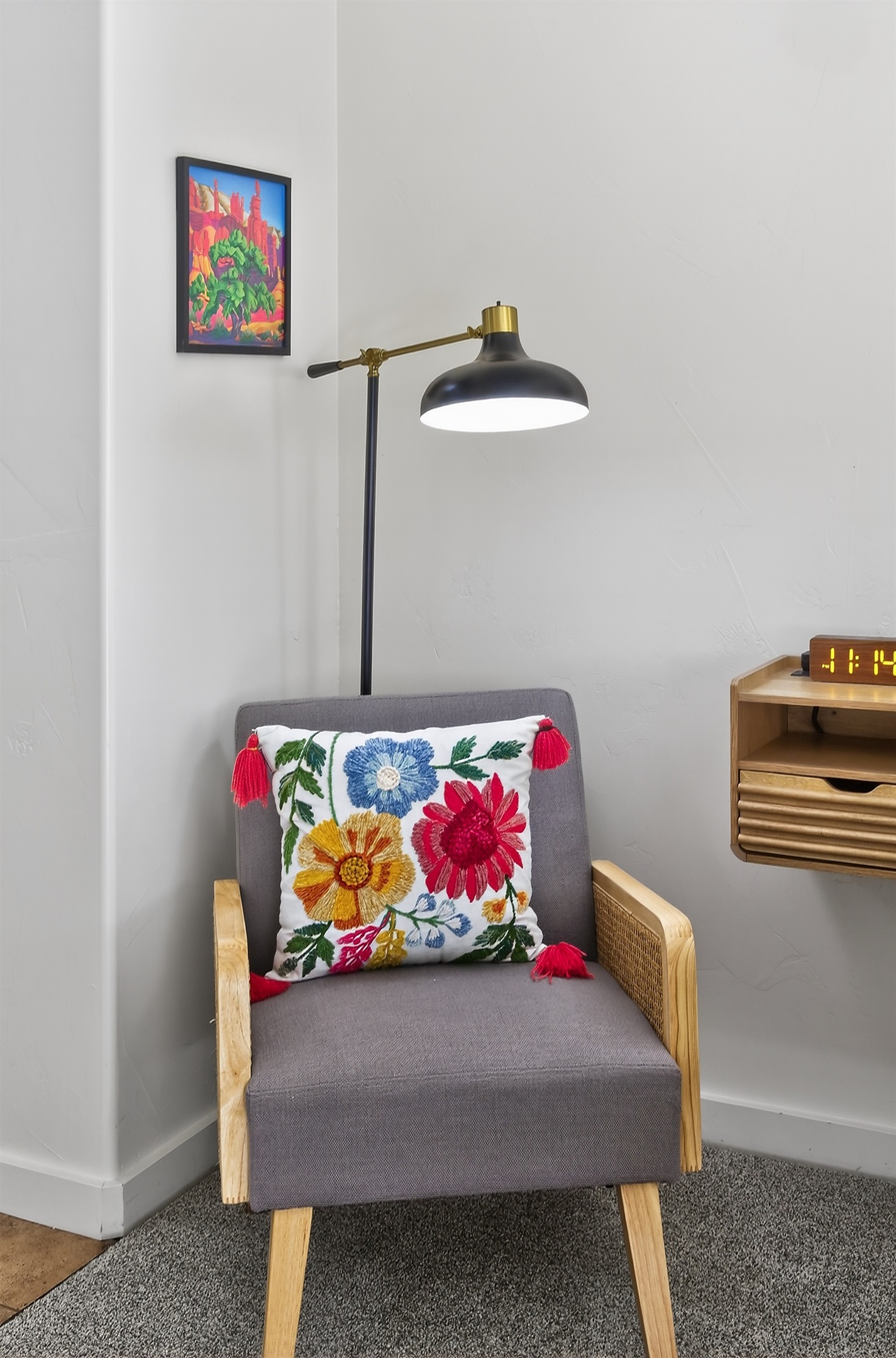 Reading Nook Master Bedroom