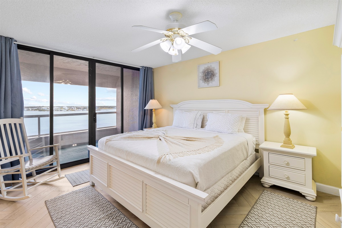 2nd Bedroom with stunning water views!