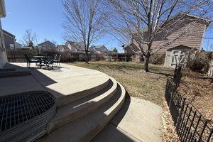 Enjoy the perfect outdoor escape with a spacious patio and a peaceful backyard. Whether sipping coffee in the morning or dining under the stars, this space is made for relaxation.