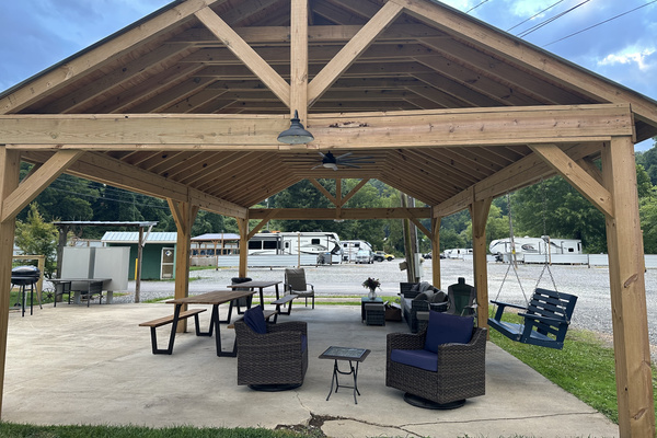 Outside activities ( bbq/ grill) seating areas for guests)
