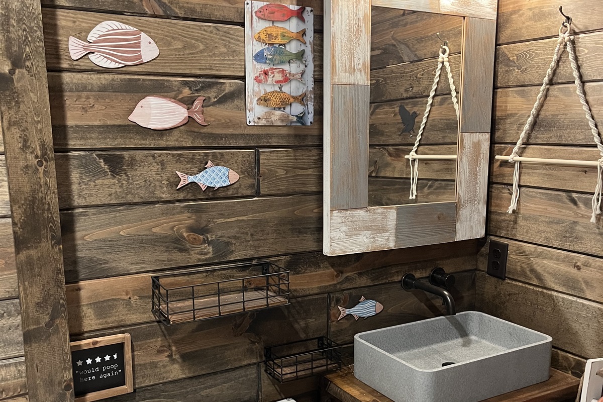 Main level bathroom