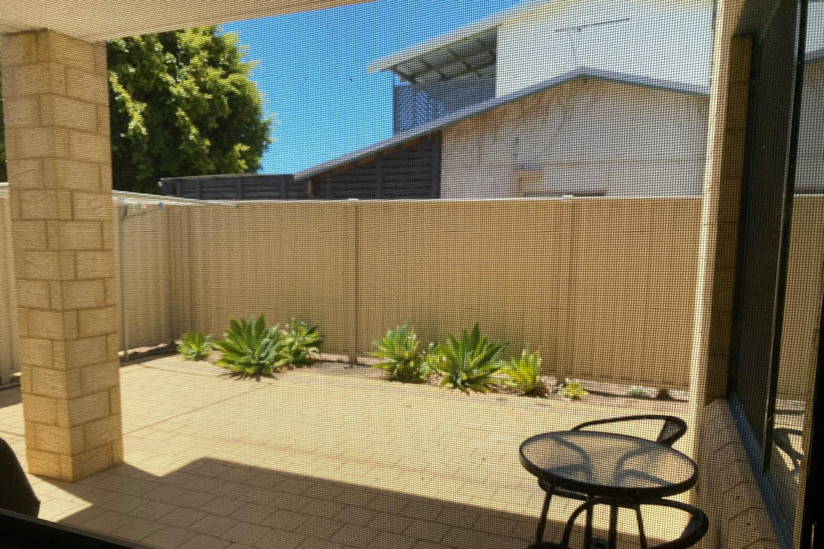 Rear Courtyard with BBQ