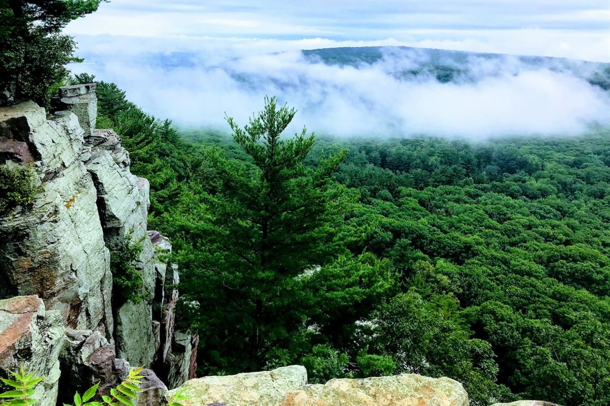 Devil's Lake State Park - WI's most popular state park (about 6 miles as an Eagle flies, 31 miles via auto)