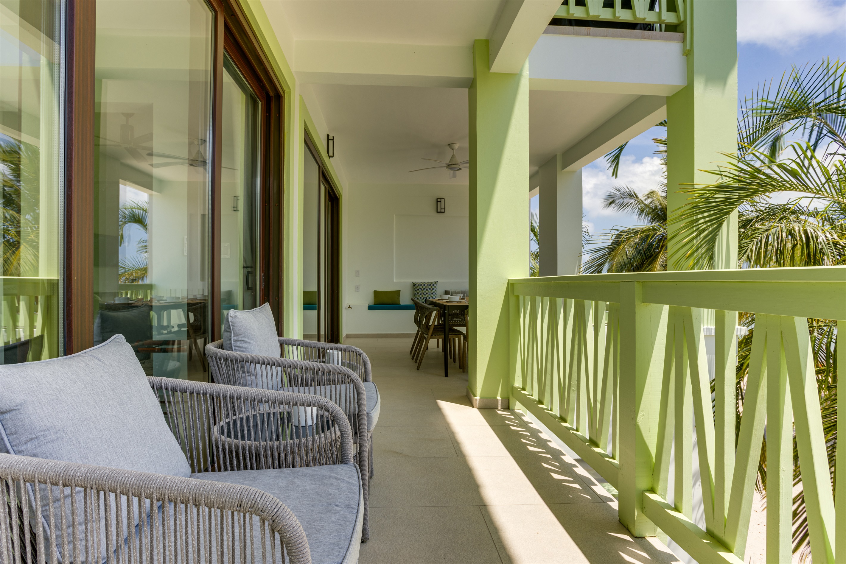 Outside Bedroom 1 Patio Seating