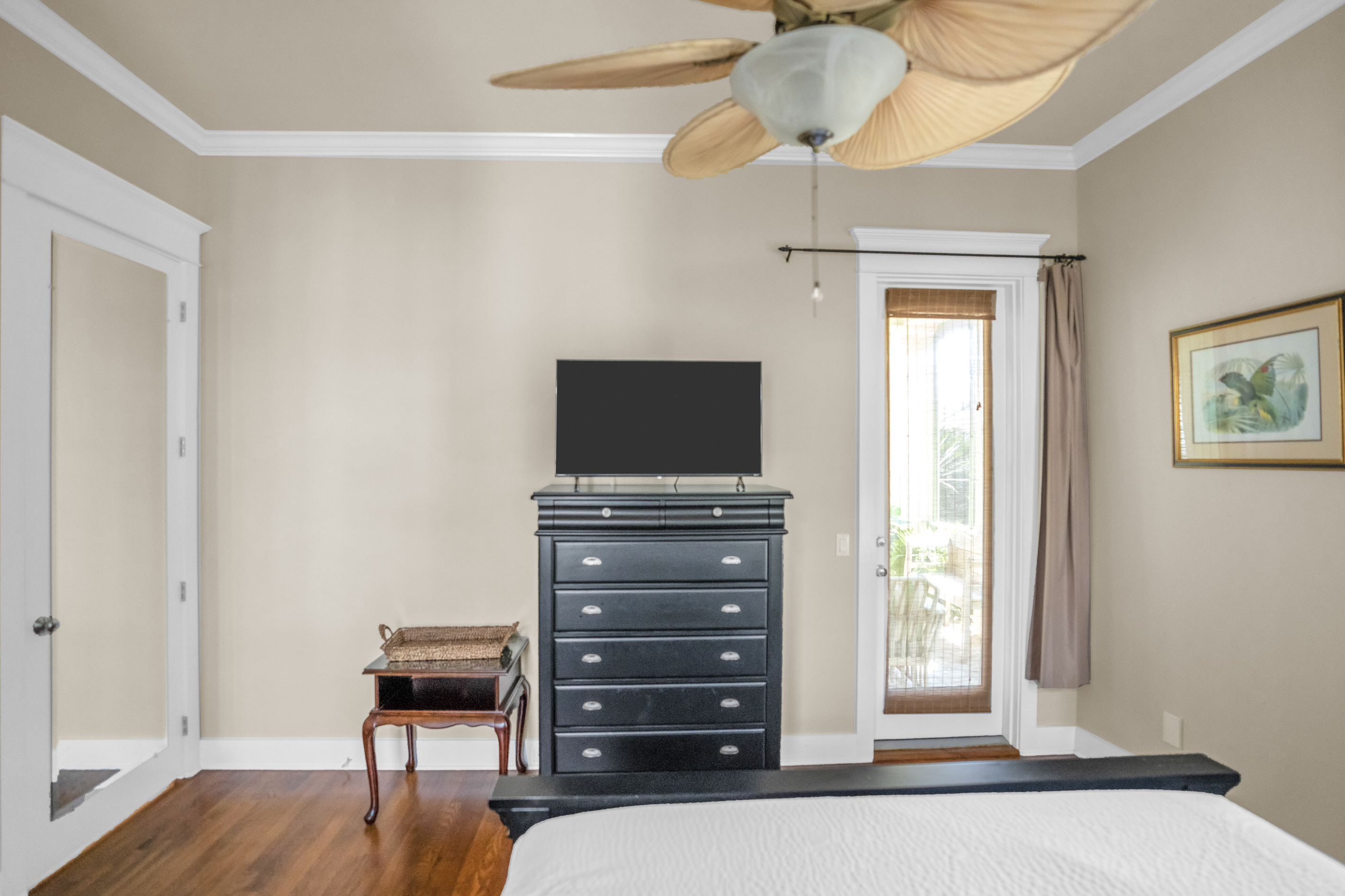 First floor queen bedroom with ensuite bath.
