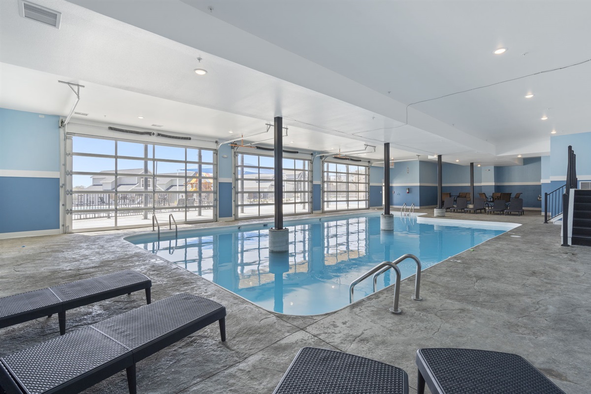 Indoor community pool!