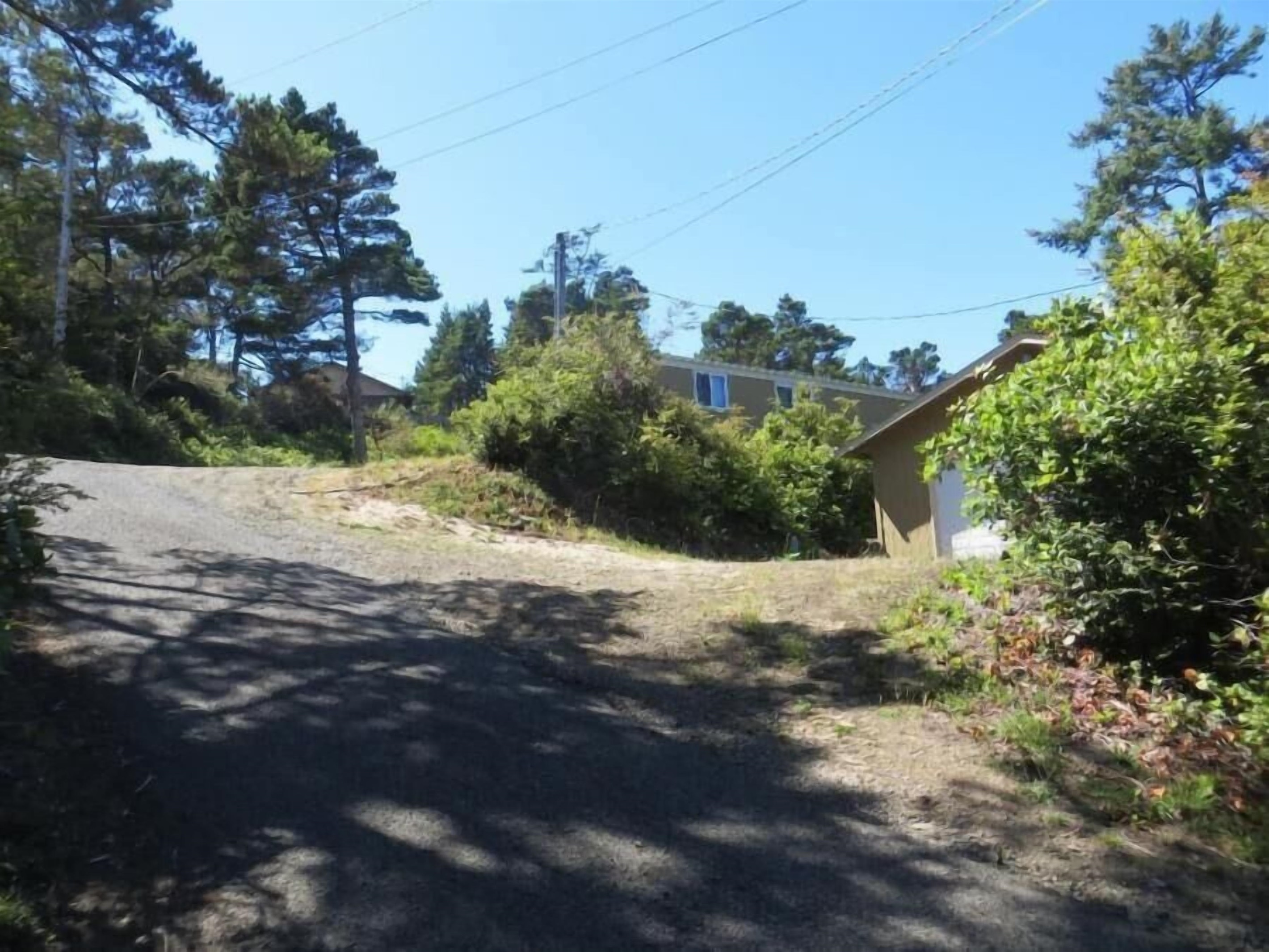 super steep driveway
