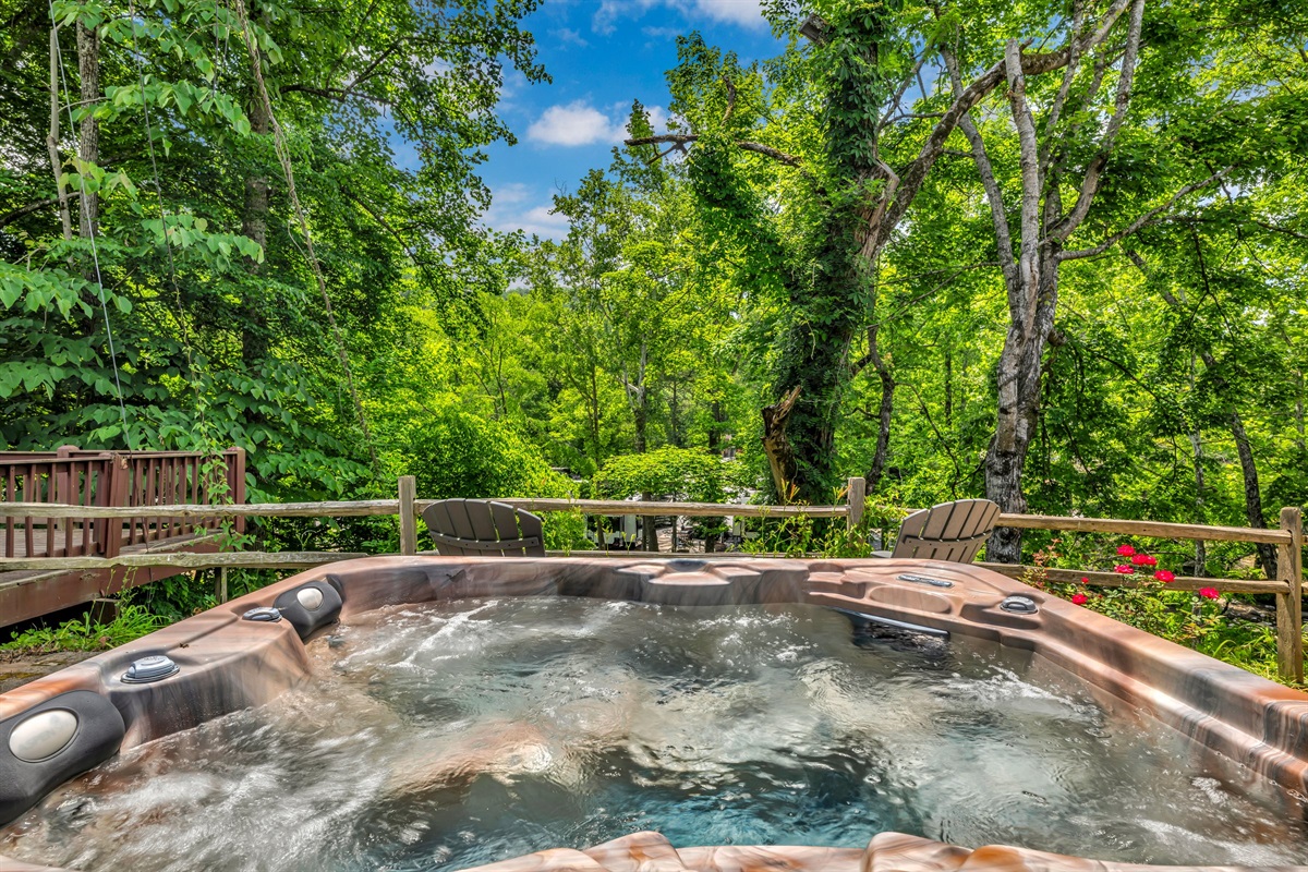 The hot tub