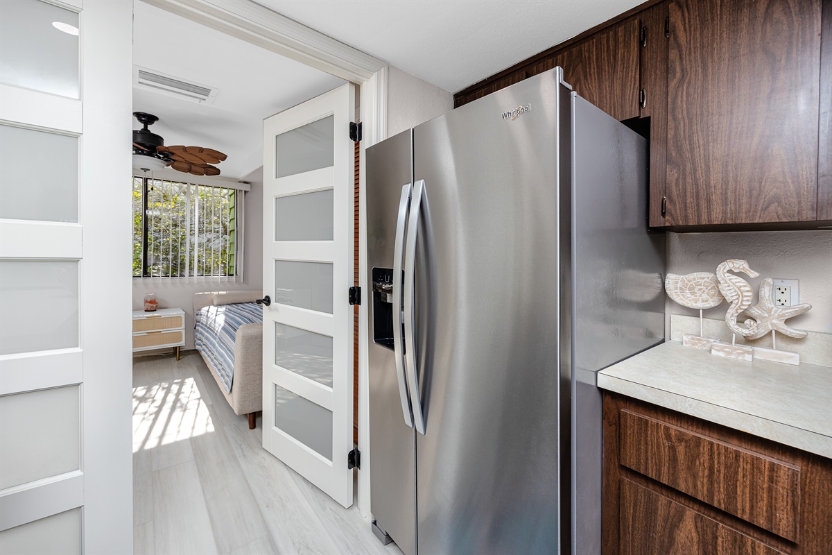 New stainless appliances