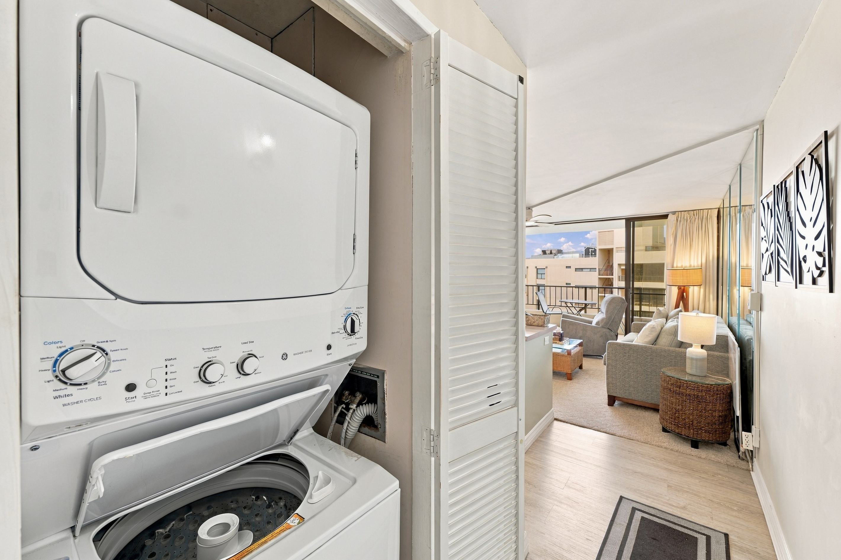 Full Size Washer & Dryer In Condo