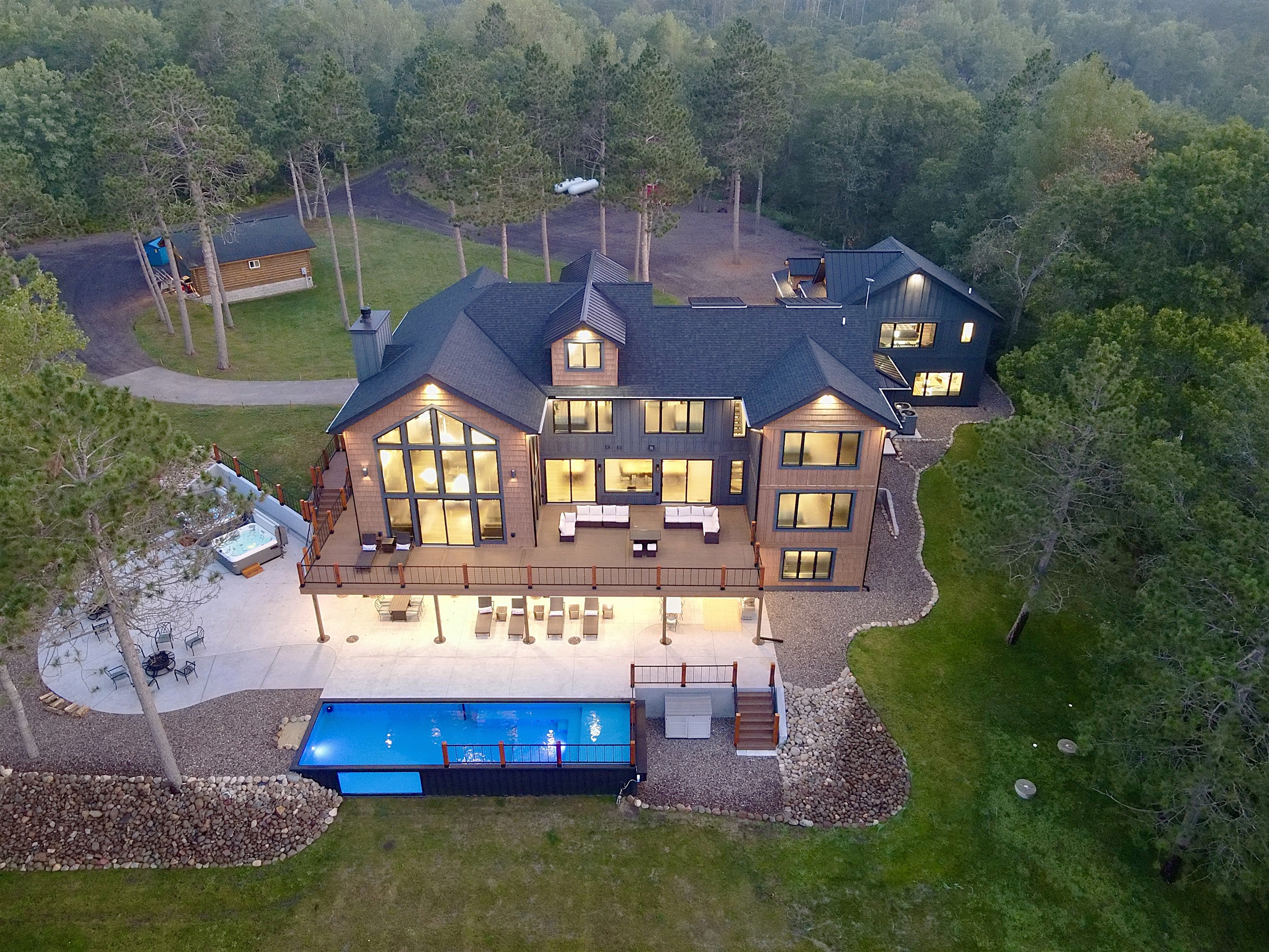 Drone shot