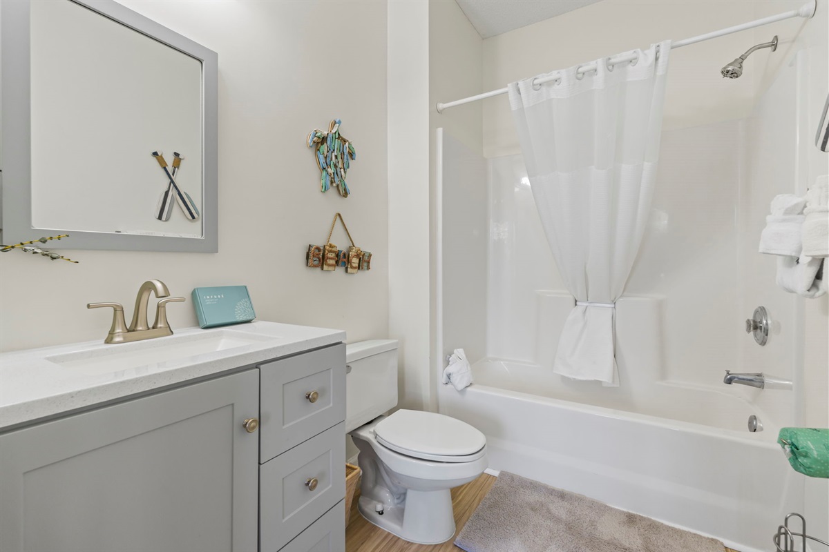 Ensuite bathroom connected to Master Bedroom