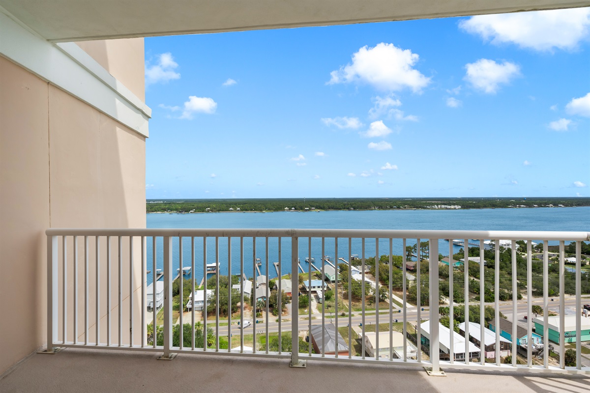 North Balcony (Guest Bedroom)