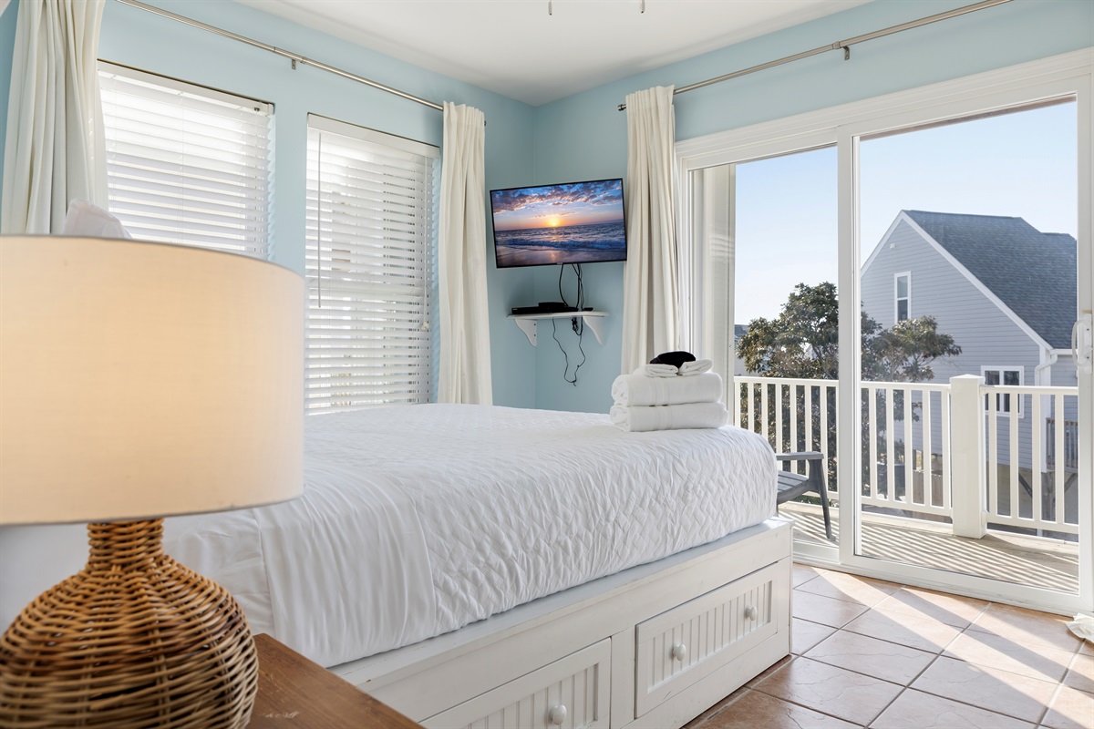 SmartTVs in all the bedrooms